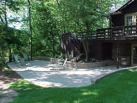 Belgard Mega Bergerac Patio &amp; Celtik Wall
